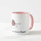 味わいのカップを取る マグカップ (正面右)