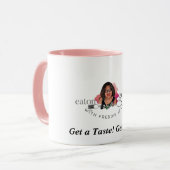 味わいのカップを取る マグカップ (正面左)