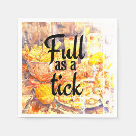 味を味わう：チクタクの低い国の沸騰としてフル スタンダードカクテルナプキン