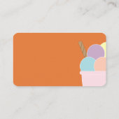 味アイスクリームパーラー 名刺 (裏面)