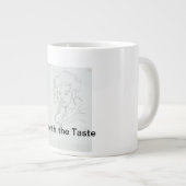 味コーヒーカップを無駄にする ジャンボコーヒーマグカップ (正面右)