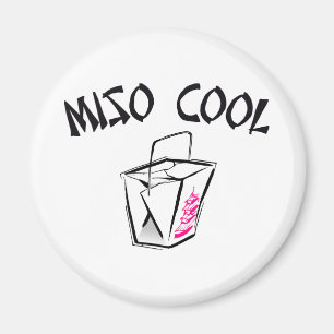 味噌のカッコいい マグネット