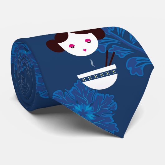 味噌の女の子 ネクタイ (ロール)