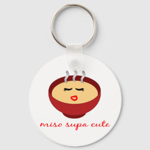 味噌のSupaのかわいい女性/女の子の製品設計 キーホルダー