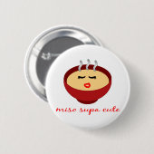 味噌のSupaのかわいい女性/女の子の製品設計 缶バッジ (正面&裏面)