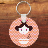 味噌娘 キーホルダー (正面)