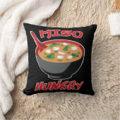 味噌腹おもしろい食かわいい クッション (ブランケット)