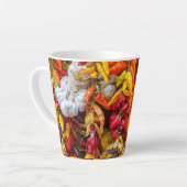 味地中海の味 カフェラテマグ (左アングル)