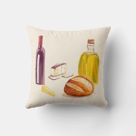 味地中海の味 クッション (裏面)