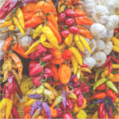 味地中海の味 シール (正面)