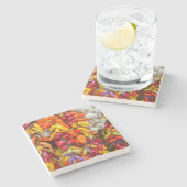 味地中海の味 ストーンコースター (横)