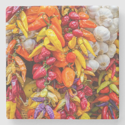 味地中海の味 ストーンコースター (正面)