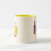 味地中海の味 ツートーンマグカップ (中央)