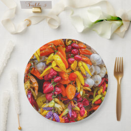 味地中海の味 ペーパープレート