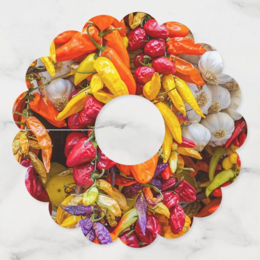 味地中海の味 ワイングラスタグ (正面)