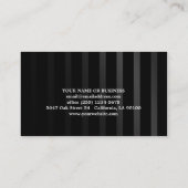 味方されるエレガントではっきりしたなダマスク織の名刺2 名刺 (裏面)