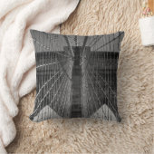 味方されるニューヨークシティブルックリン橋及びスカイライン2 クッション (ブランケット)