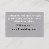 味方されるCBD 2 名刺 (裏面)