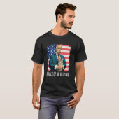 味方猫の教訓 Tシャツ (正面フル)