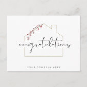 味覚のある休日おめでとう ポストカード (正面)