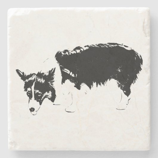 味覚試験休止 ストーンコースター (正面)