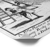 味、またはバーリントン門， 1732 ポスター (角)