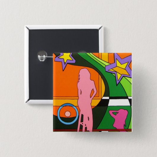 "味" 缶バッジ (正面&裏面)