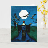 "呼びますすべてのクレーン"を カード (黄色い花)