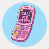 呼び出さない ラウンドシール (正面)