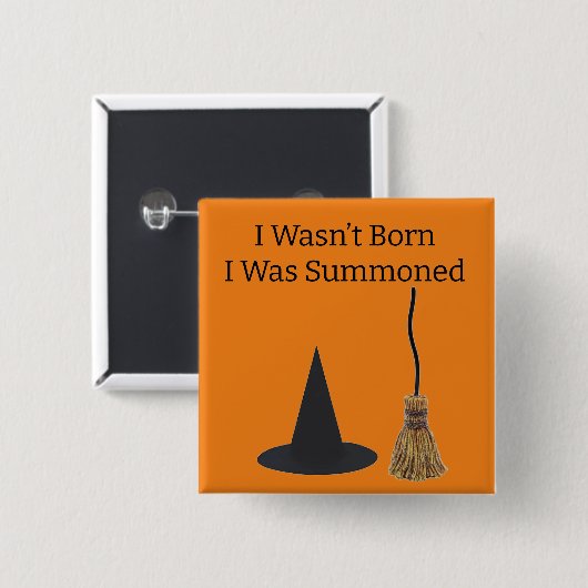 呼び出されたボタン 缶バッジ (正面&裏面)