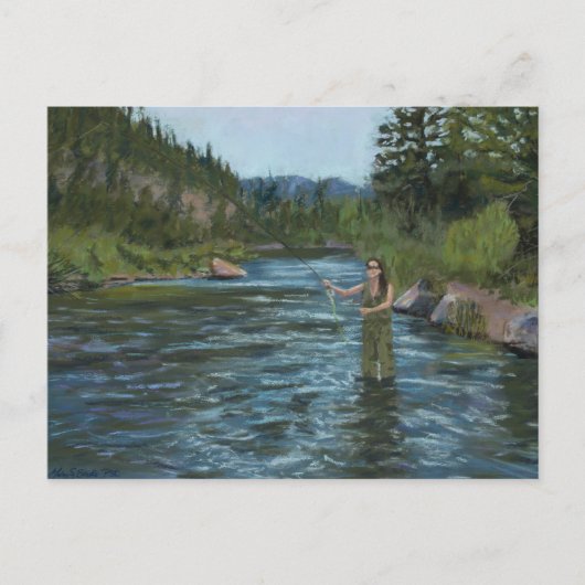 呼び出しのキャスト ポストカード (正面)