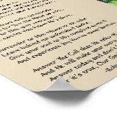 呼び出し詩 ポスター (角)