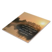 呼び出し、聖書の聖句エレミヤ33:3セラミックのタイル タイル (側面)