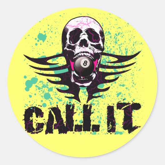 呼び出す ラウンドシール (正面)