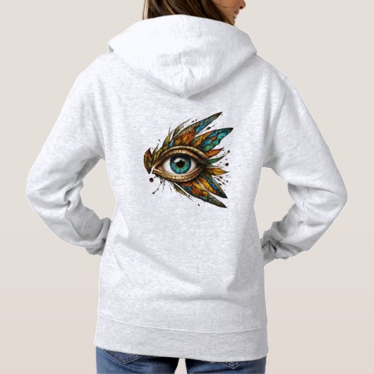 呼び静か出し パーカ (裏面)