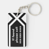 呼ぶと見つけられたら キーホルダー (裏面)