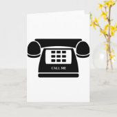 呼べ!電話だ!話し合おう! カード (黄色い花)