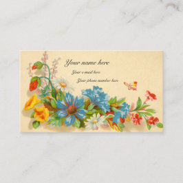 呼ビクトリアンび出しカード 名刺