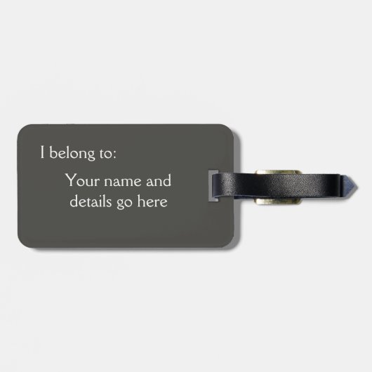 呼出しアヒル ラゲッジタグ (裏面横)