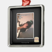 呼出しMIB メタルオーナメント (左)