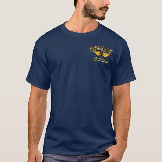 呼出符号および自信 Tシャツ (正面)