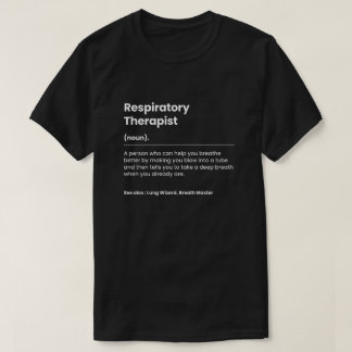 呼吸おもしろいセラピスト Tシャツ