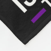 呼吸が自殺を防ぐ理由である フリースブランケット (角)