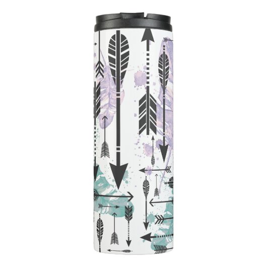 呼吸して下さい。 信頼を持って下さい。 熱タンブラー タンブラー (裏面)