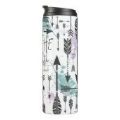 呼吸して下さい。 信頼を持って下さい。 熱タンブラー タンブラー (回転右)