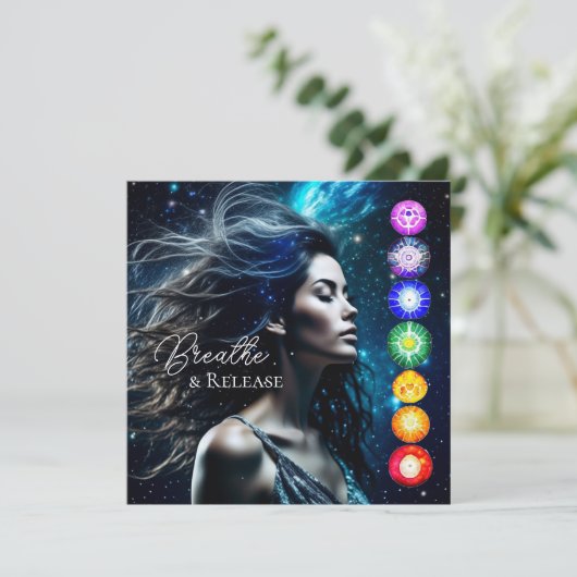 呼吸して解放する |美しいEtherealの女性 (スタンド正面)