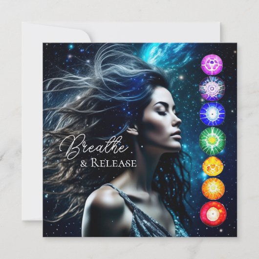 呼吸して解放する |美しいEtherealの女性 (正面)