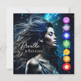 呼吸して解放する |美しいEtherealの女性