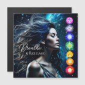 呼吸して解放する |美しいEtherealの女性 (正面/裏面)