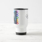 呼吸して解放する |美しいEtherealの女性 トラベルマグ (中央)